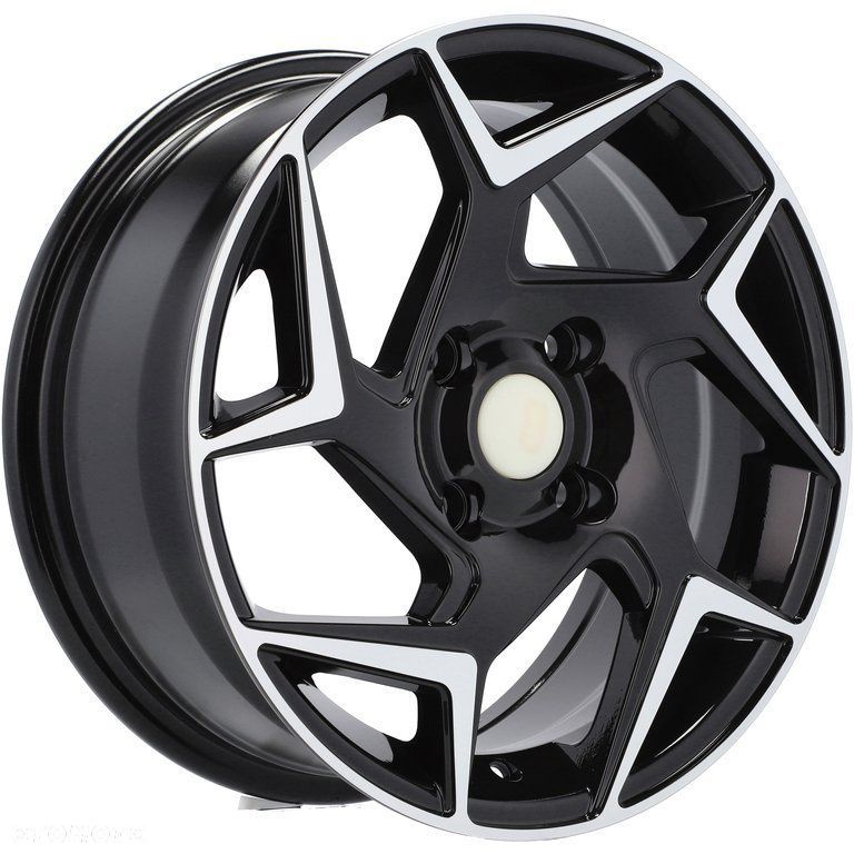 4x Felgi 15 m.in. do FORD Fiesta 5 6 7 Focus Fusion KA BMAX - XE172 (BK5577) - 8
