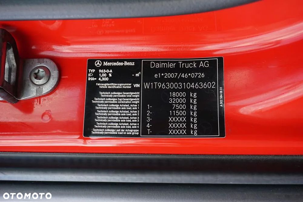 Mercedes-Benz ACTROS / 1824 / ACC / E 6 / BURTOWY / 18 PALET / ŁAD. 10 120 KG - 11