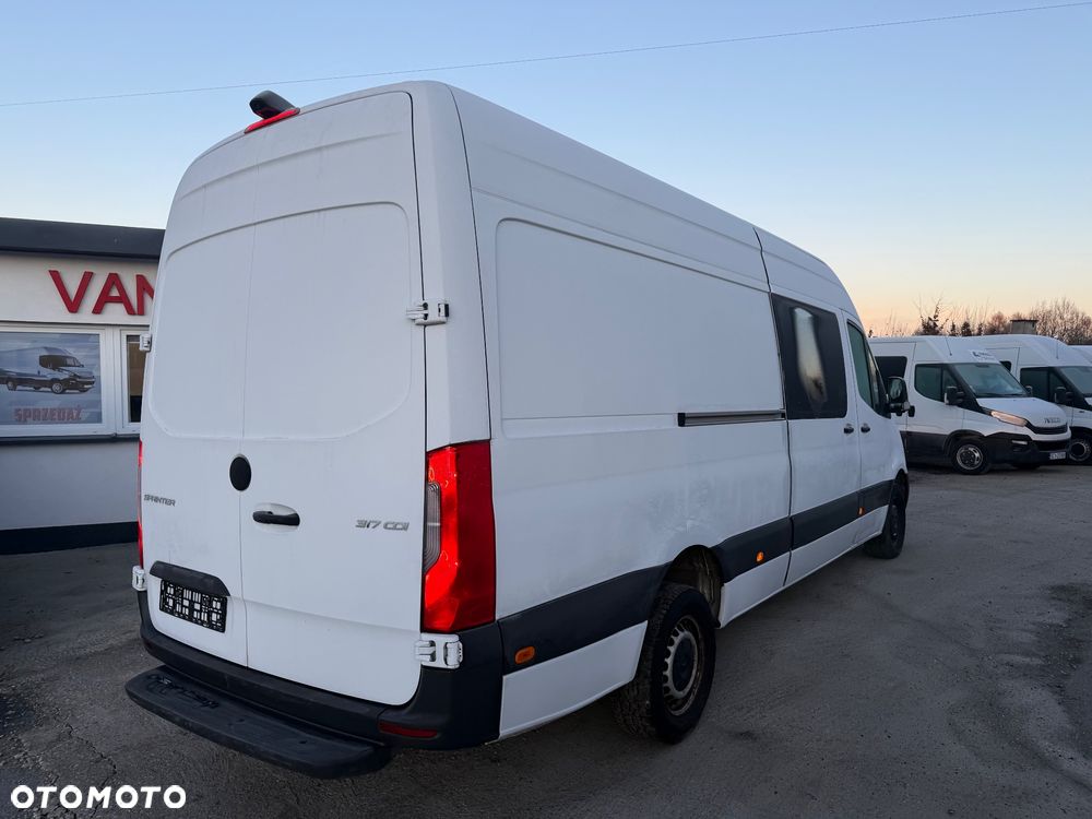 Mercedes-Benz SPRINTER  BRYGADÓWKA  317 7 OSOB FULL POCJA KAMERY 360 - 13
