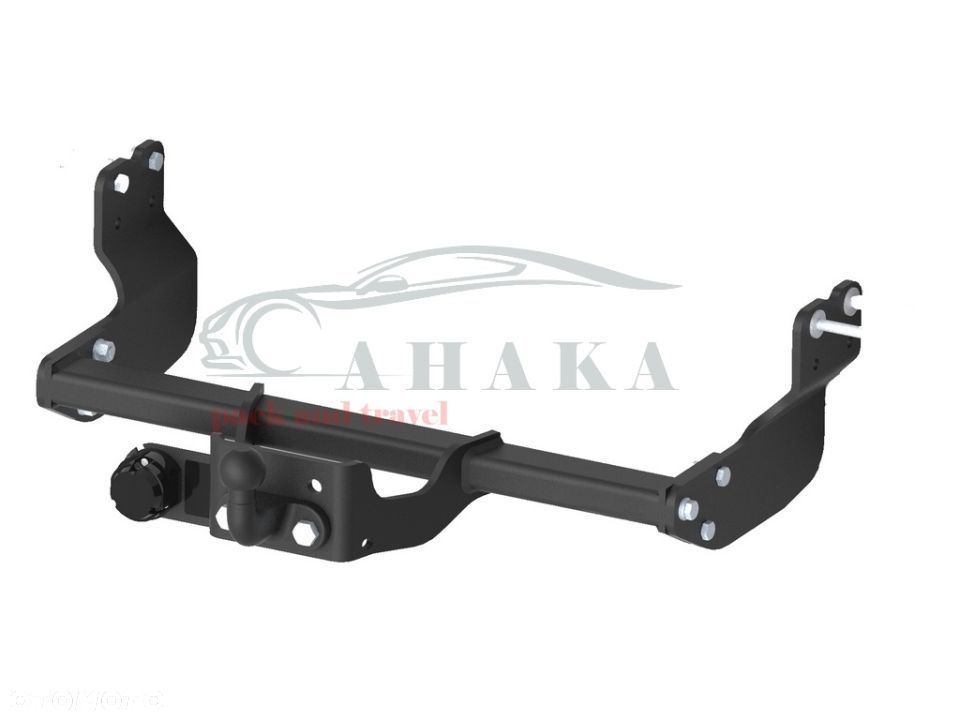 Hak Holowniczy Odkręcany Do Ford Transit Custom Furgon, Bus 2016-2019 - 2
