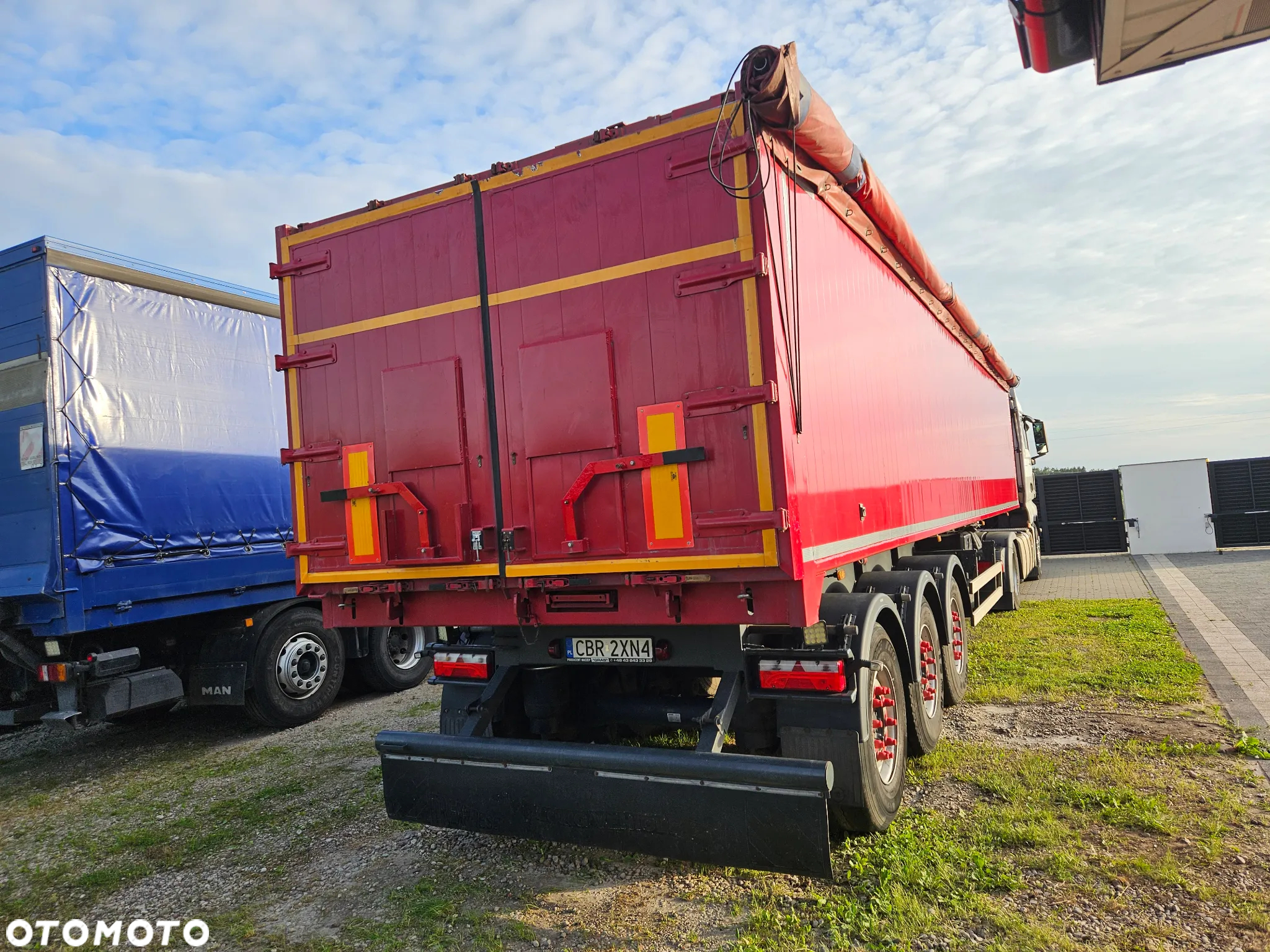 MAN TGX zestaw Gras 45m3 - 8
