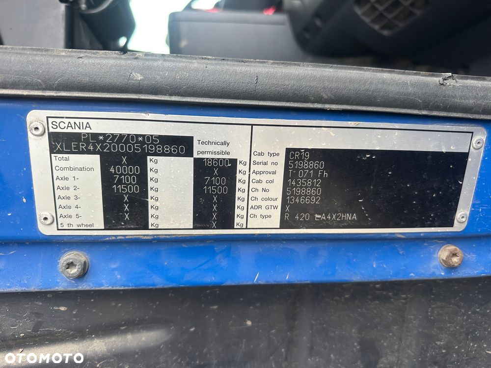 Scania R 420 - 8