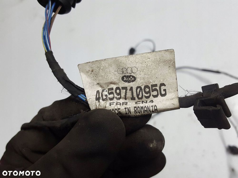 AUDI A6 C7 4G 10-14r INSTALACJA ZDERZAKA PDC PRZÓD 4G5971095G - 2