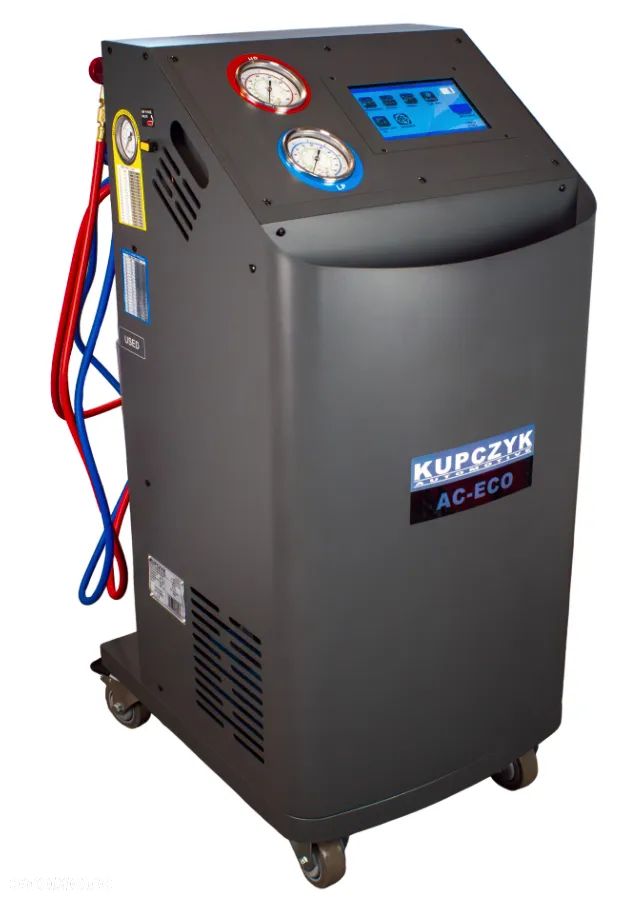 Stacja Klimatyzacji AC-ECO Kupczyk czynnik R134A R1234YF Menu PL Automat - 7