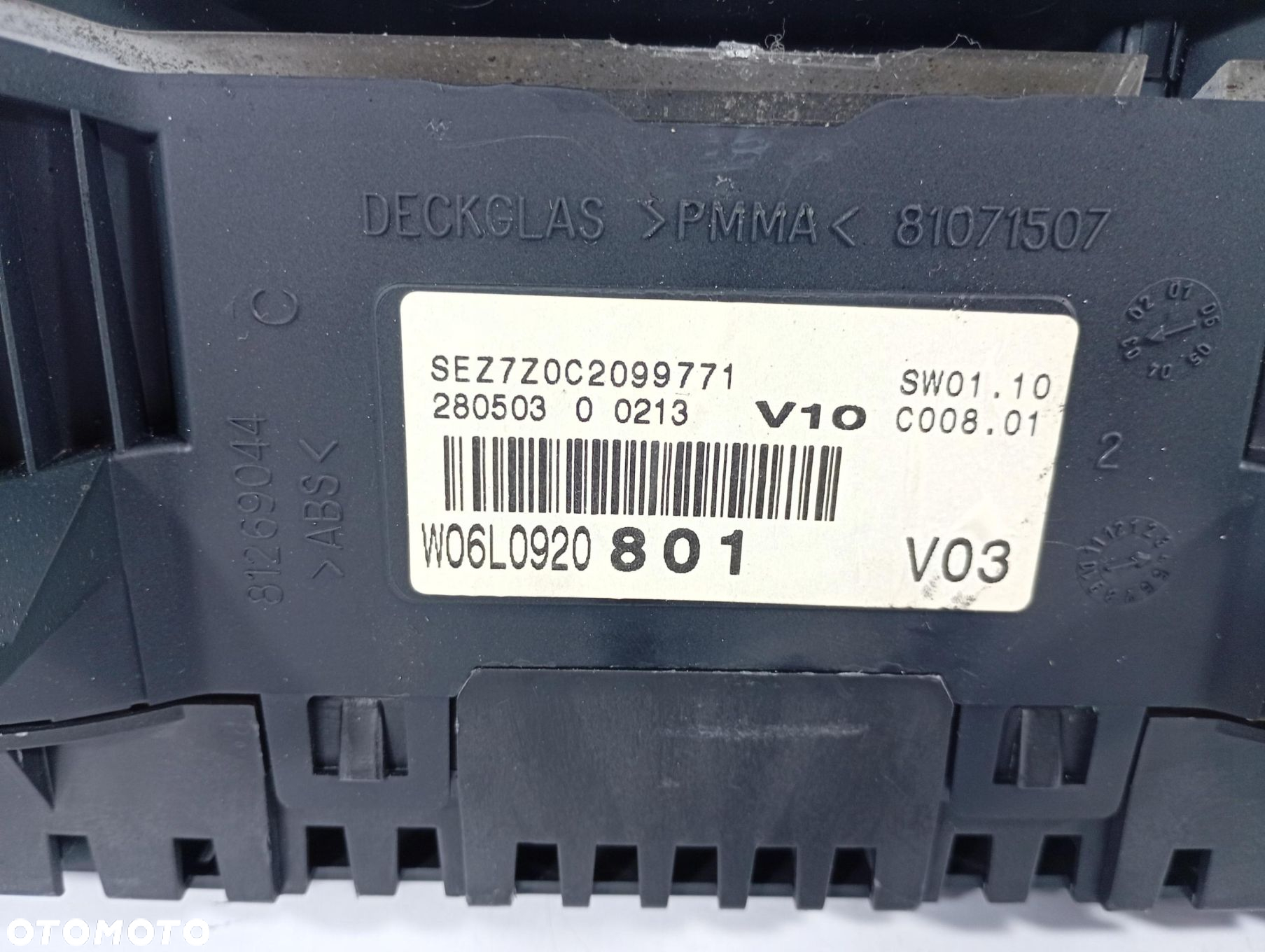 Seat Ibiza 3 III 02-08 LICZNIK ZEGARY OBROTOMIERZ OE 6L0920801 - 5