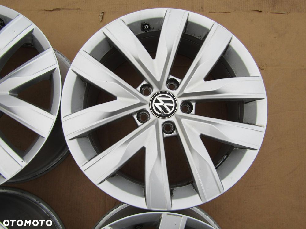4x FELGI 17 VW Tiguan II Passat B7 B8 B9 Jetta Caddy Golf V VI VII VIII Skoda Kodiaq Karoq Octavia Yeti Superb Seat Tarraco Ateca - 6