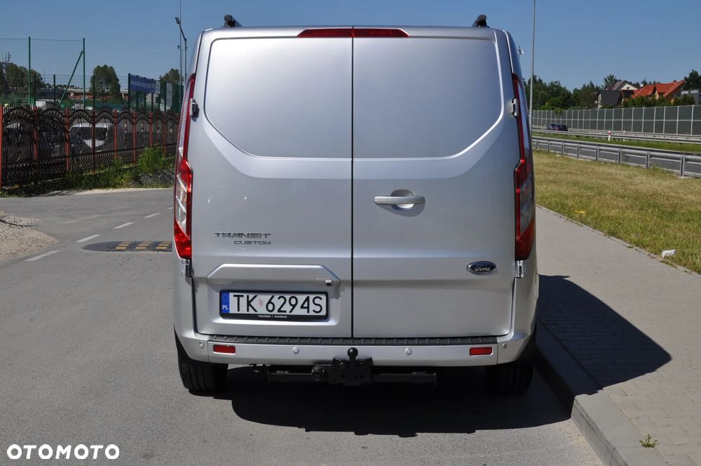Ford TRANSIT CUSTOM 170 KM M6 Limited DCiV 290 L2 5 osobowy Brygadowy Krajowy I Właściciel Serwisowany Drzwi przesuwne z dwóch stron - 6