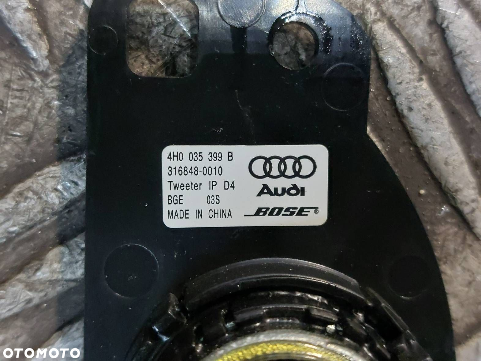 GŁOŚNIKI KOMPLET BOSE AUDI A7 4G 4G0035223B 4G8035298A 4G9035382A - 10