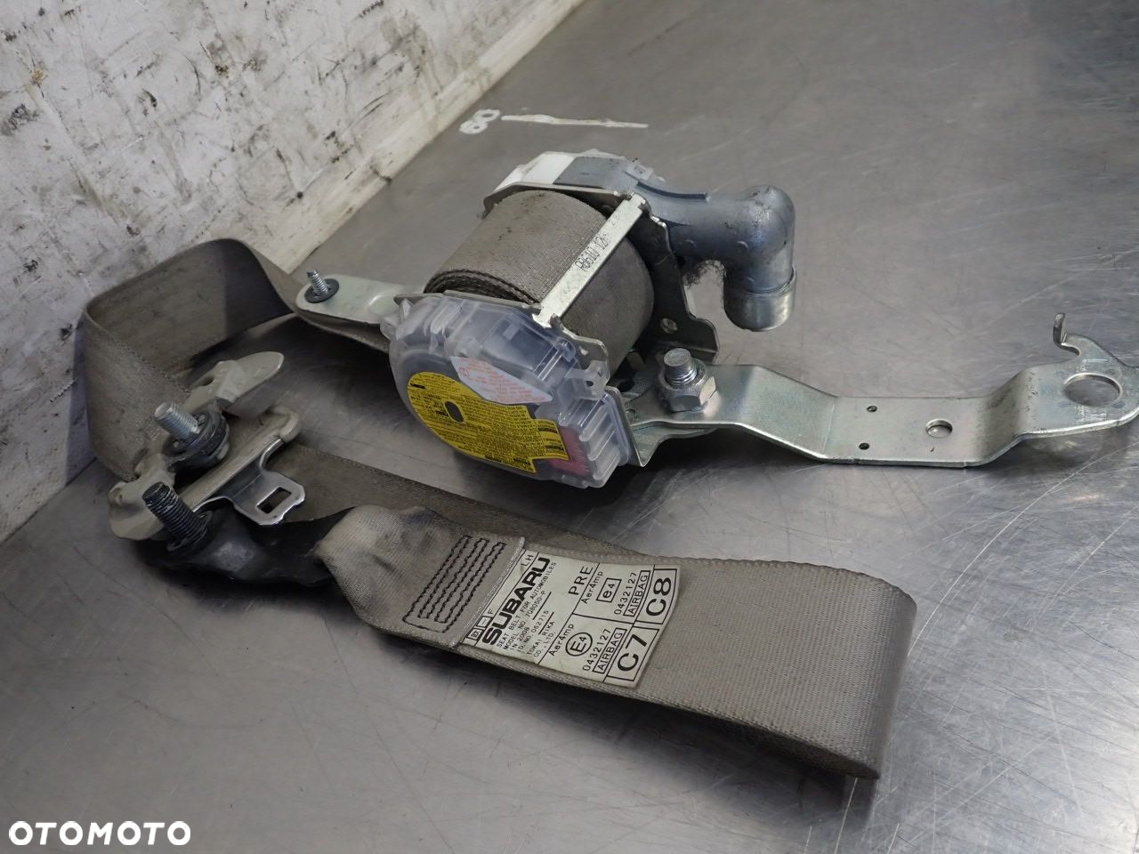 PAS LEWY PRZEDNI BEZPIECZEŃSTWA SUBARU LEGACY IV 2.0D 7Q8050-P - 3