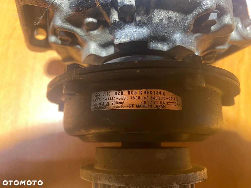 KOMPRESOR SPRĘŻARKA KLIMATYZACJI VW T5 7H0820805C - 5