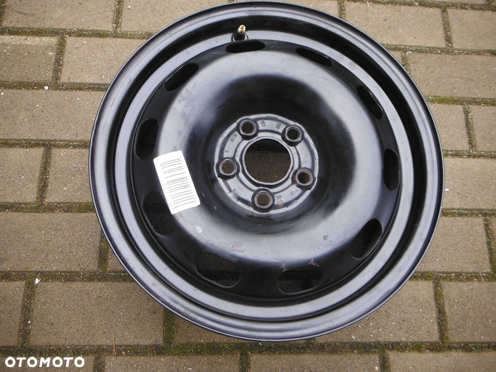 Felga Stalowa 15 5x100 VW Golf IV Bora Jak Nowa - 1