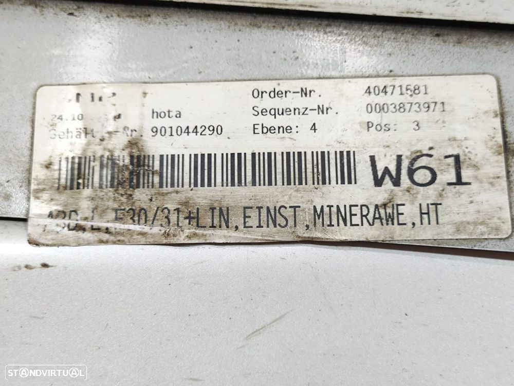 Conjunto Embaladeiras Saias Laterais Esquerda Direita Originais BMW Serie 3 F30 Sedan F31 Touring 2011 - 2019 - 9