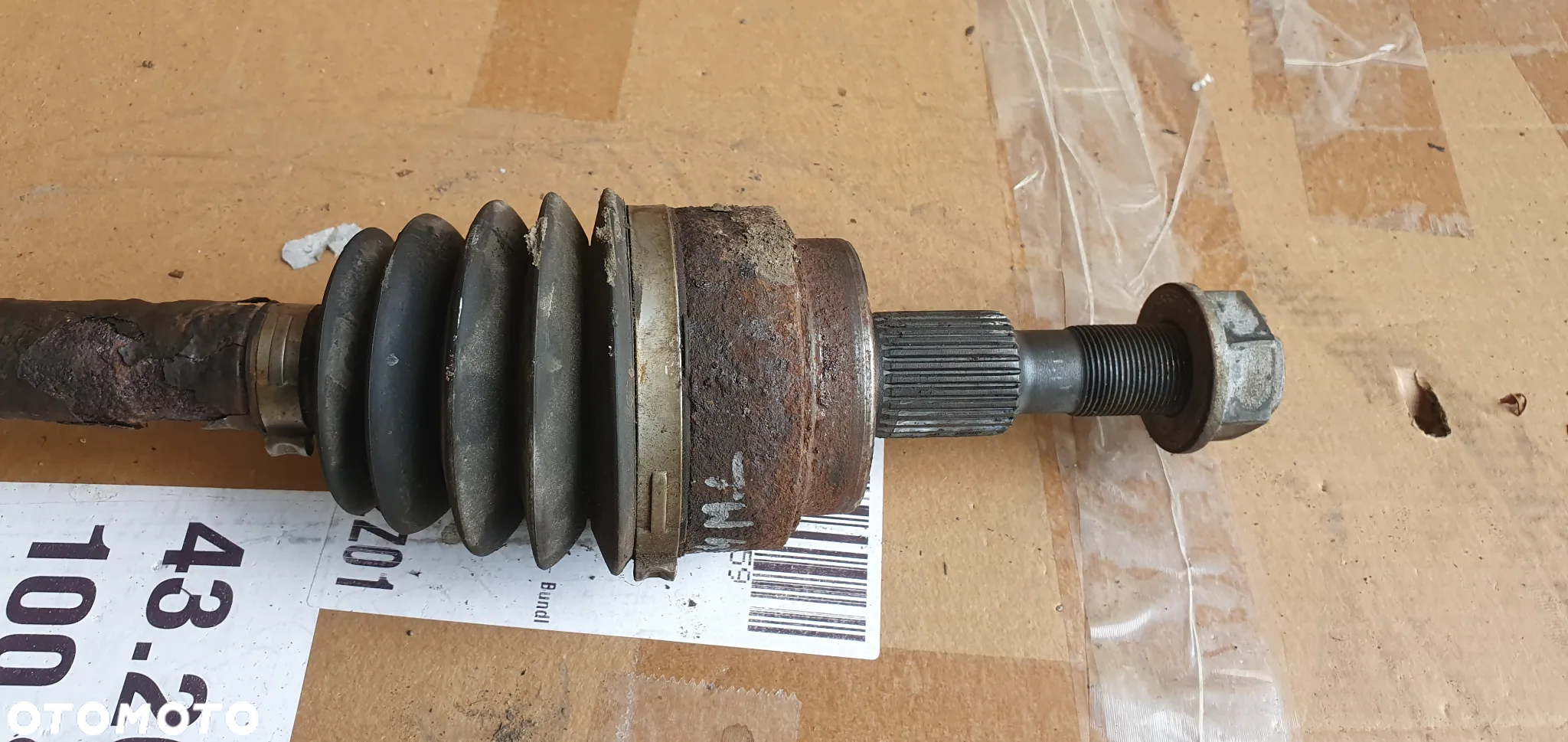 Półoś prawy tył tylna prawa półośka Mercedes ML W164 3.0 CDI A1643501210 - 4
