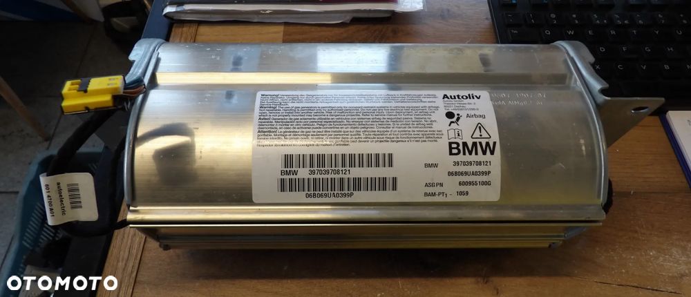 BMW - E60,E61 - PODUSZKA PASAŻERA - AIRBAG - 7039708 - 1