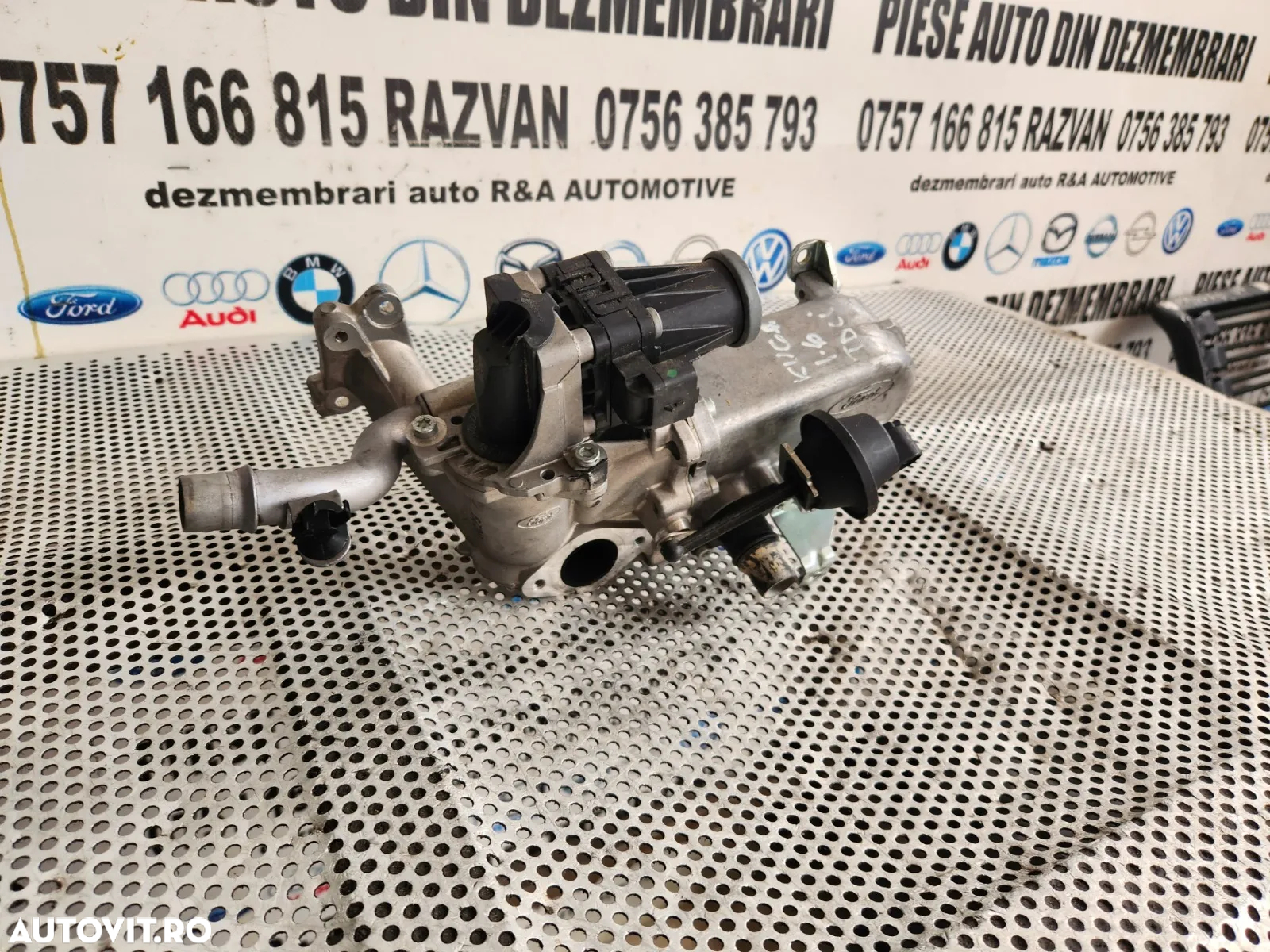 Supapa Valva Egr Racitor Gaze Egr Ford Kuga 2 Focus 3 Fiesta 1.5 Tdci 1.6 Tdci Euro 5/6 Cod FM5Q-9D - 2