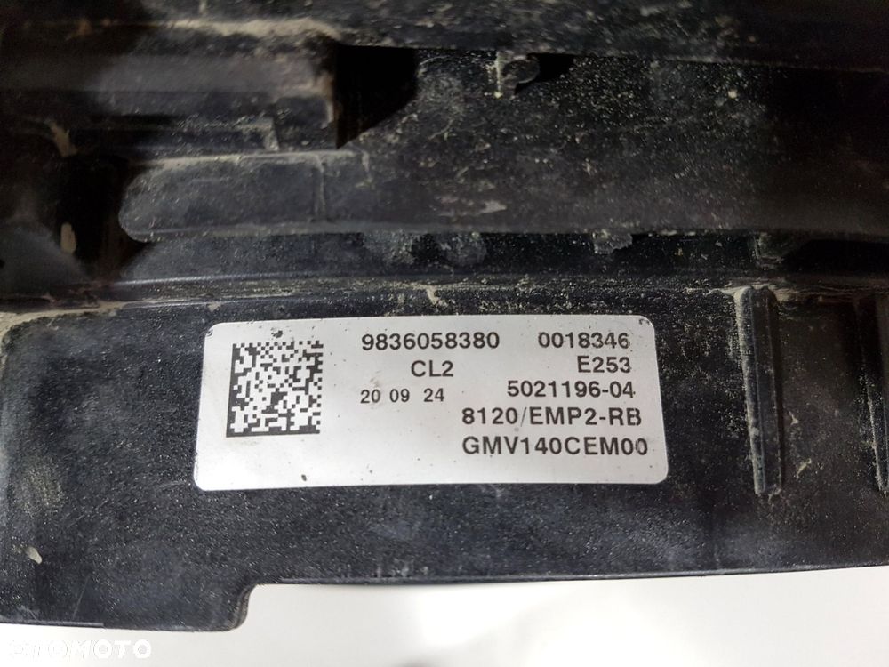 OPEL GRANDLAND X CITROEN C5 AIRCROSS WENTYLATOR CHŁODNICY OBUDOWA 824107400 - 3