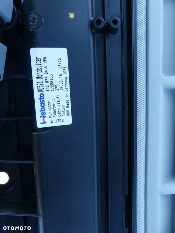 dw audi a6 c7 lift szyberdach 4g5877041g hf6 - 4