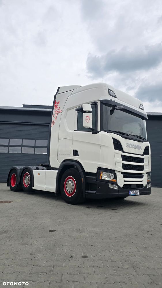 Scania Scania R500 bez EGR 6x2 pusher retarder full air 2 zbiorniki super stan świeży import! - 10