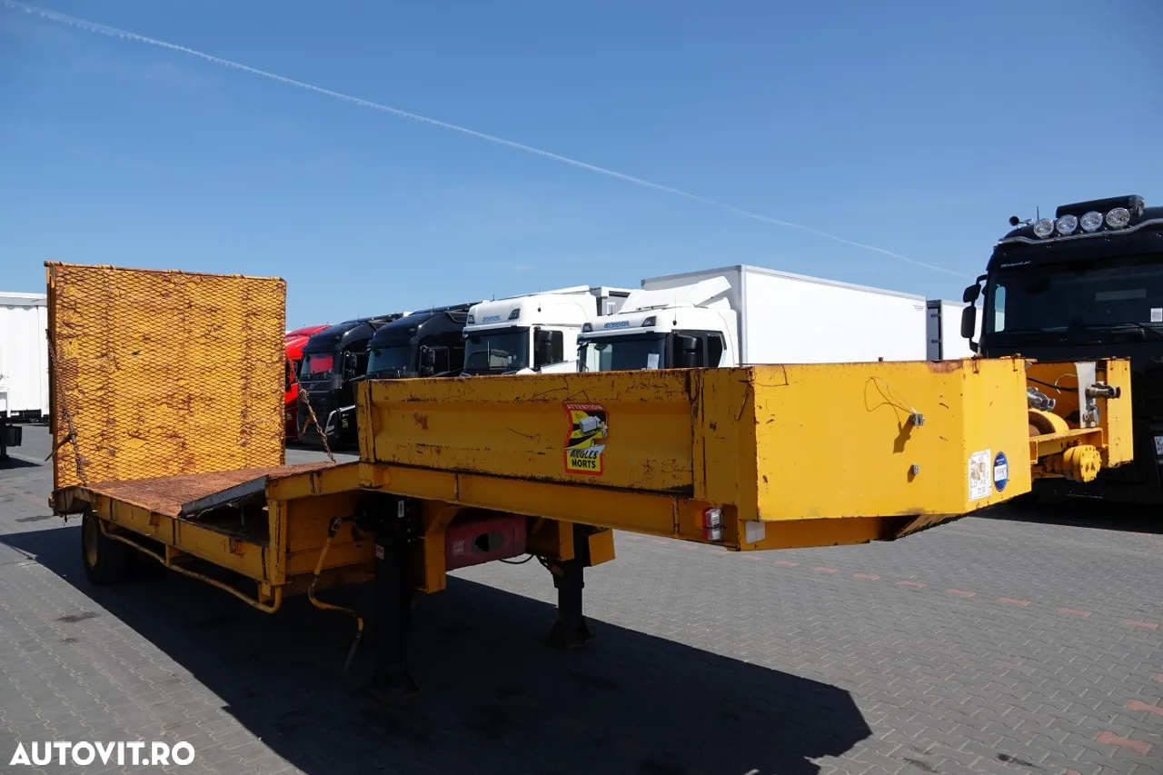 Louault CAMION LOUAULT / RAMPE HIDRAULICE / TROLIU / IMPORTAT - 3