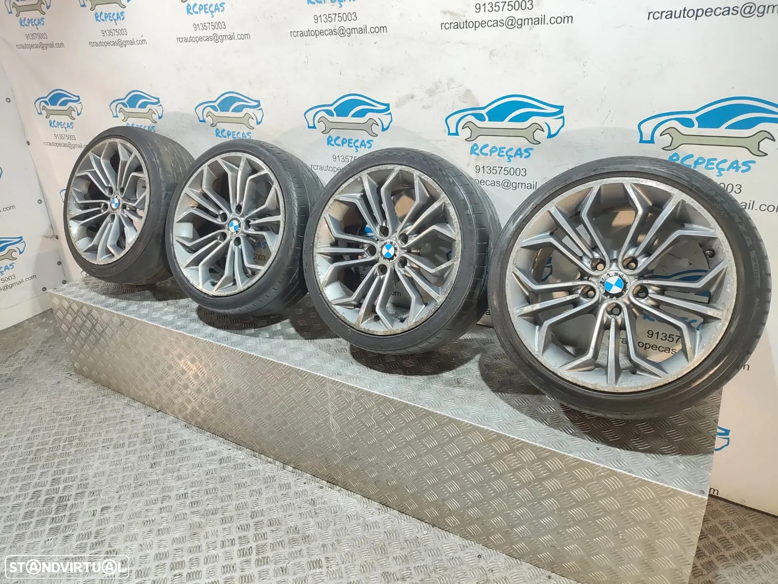 Conjunto Jantes 18 Originais BMW X1 E84 9J ET41 5x120 - 5