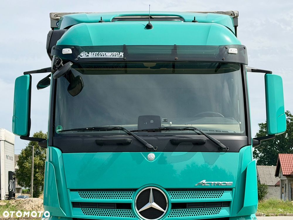 Mercedes-Benz ACTROS 1845 / FIRANKA / WINDA / 18 EUROPALET / ALUSY / 8 000 KG ŁADOWNOŚCI / 2018 ROK / SPROWADZONY / AUTOMAT / SYPIALKA / EURO 6 - 11