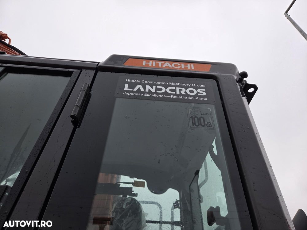 Hitachi LANDCROSS ZX130-7, 2025, 15,5t, LAMA, Ad sapare 7m, Inst picon, Inst rotire, camera spate, camere laterale, latime 2,49m, consum 5,5l/ora, ridica 7,5tone, garantie extinsa, posibilitate leasing-PROMOTIE 129.900 EUR+Tva - 23