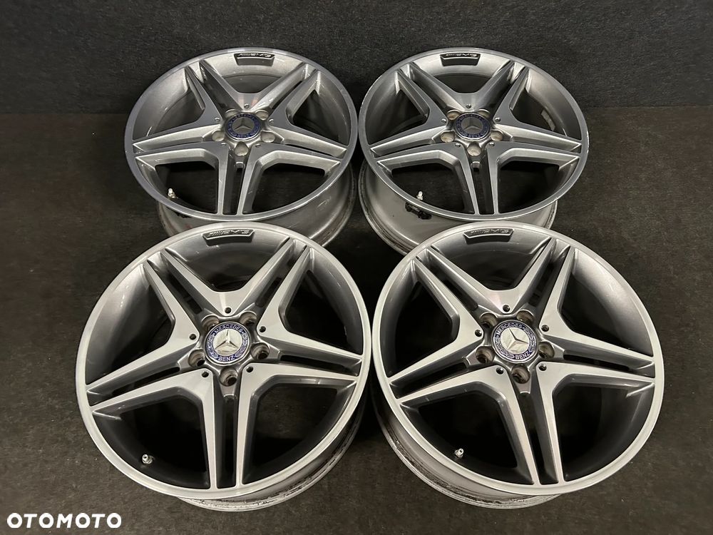 Alufelgi Mercedes A-Klasa W176, B-Klasa W246, CLA 18 cali 5x112 4szt. z czujnikami! - 4