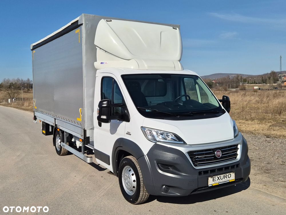 Fiat DUCATO MAXI 2.3 150KM PLANDEKA 10EP FIRANKA X2 ZSUWANY DACH SALON PL I-WŁAŚCICIEL - 10