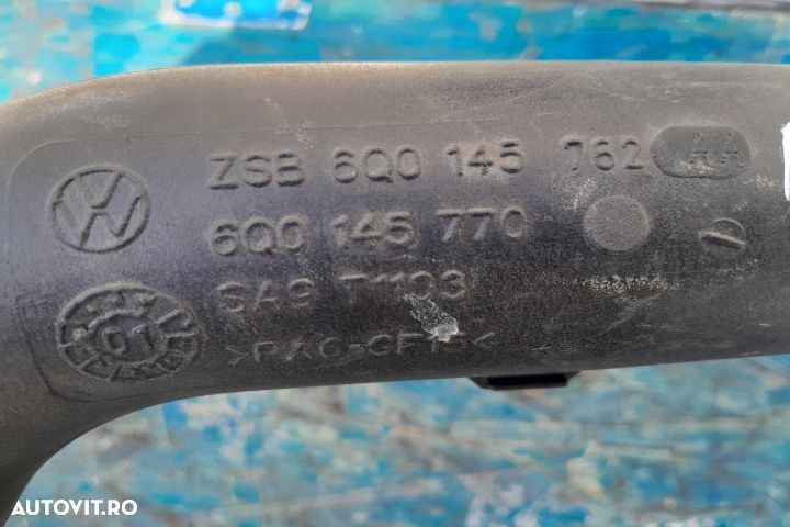 Furtun intercooler 6Q0145770 ZSB6Q0145762 6Q0145770 ZSB6Q0145762 Volk - 4