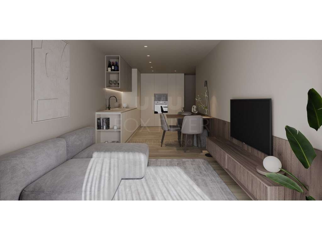 Apartamento T1 COM VARANDA E VISTA PARA PISCINA à venda no Acrescen... - Grande imagem: 4/15