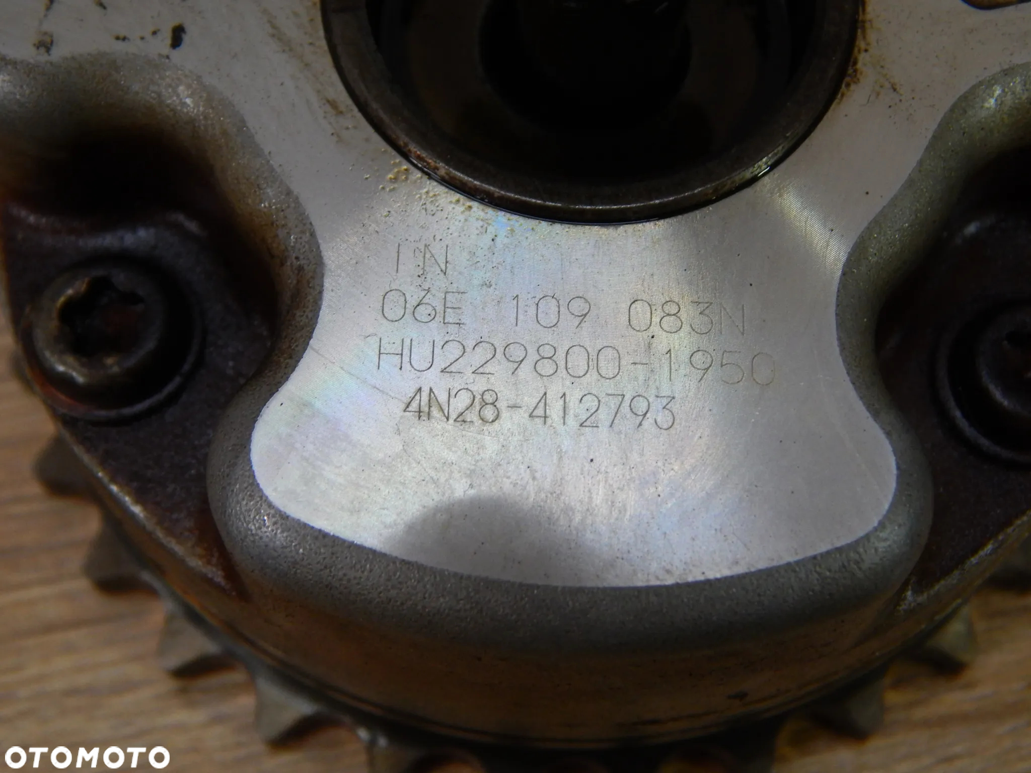 Rozrząd koło faz wariator ślizg 3.0 TFSI Audi A6 s6 RS6 C7 a5 q5 a4 a8 11-18 Łuków części - 9