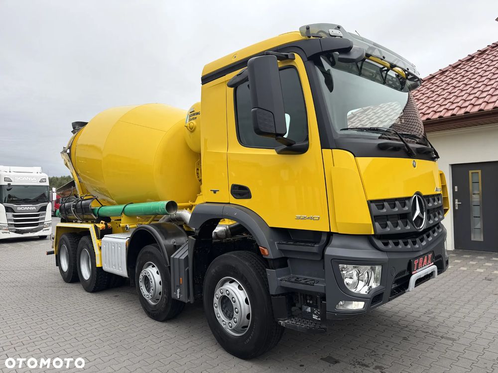 Mercedes-Benz AROCS 3240 8x4 BETONOMIESZARKA STETTER SCHWING , DMC 34000 KG, 2016 ROK, IDEAŁ - 2