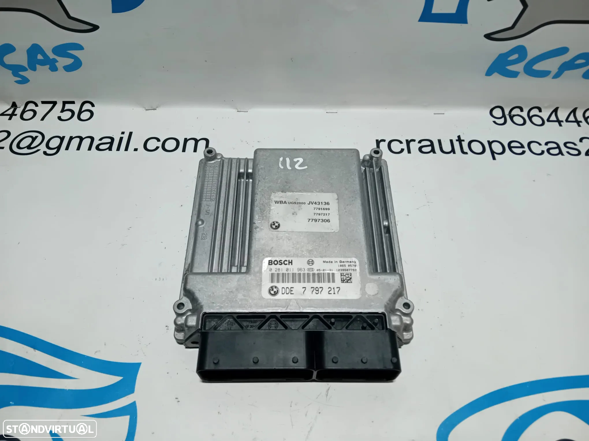 Centralina Bosch Original BMW M47 M47N2 M47N 7 7797 217 / 0 281 011 963 - 2