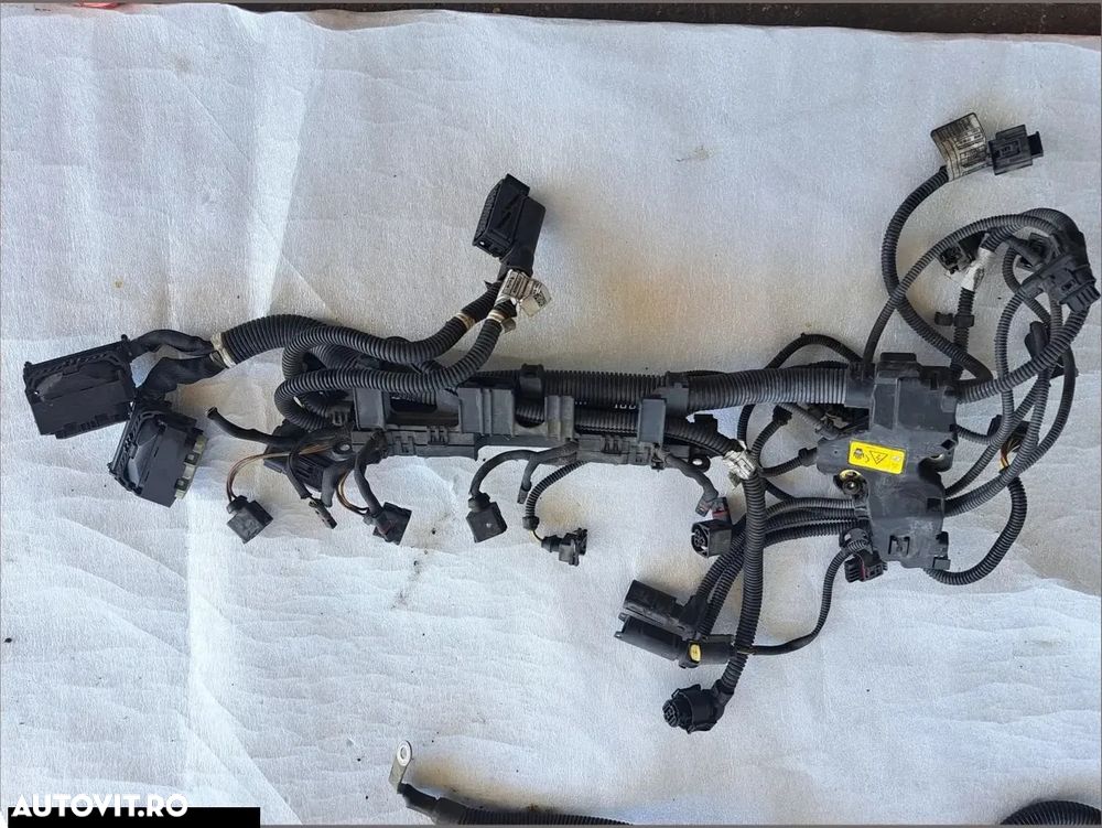 Cablaj modul senzor motor instalatie electrica dreapta  bmw Instalatie electrica cablaj injectoare bmw F10 F06 F12 F13 M5 M6 S63 - 1