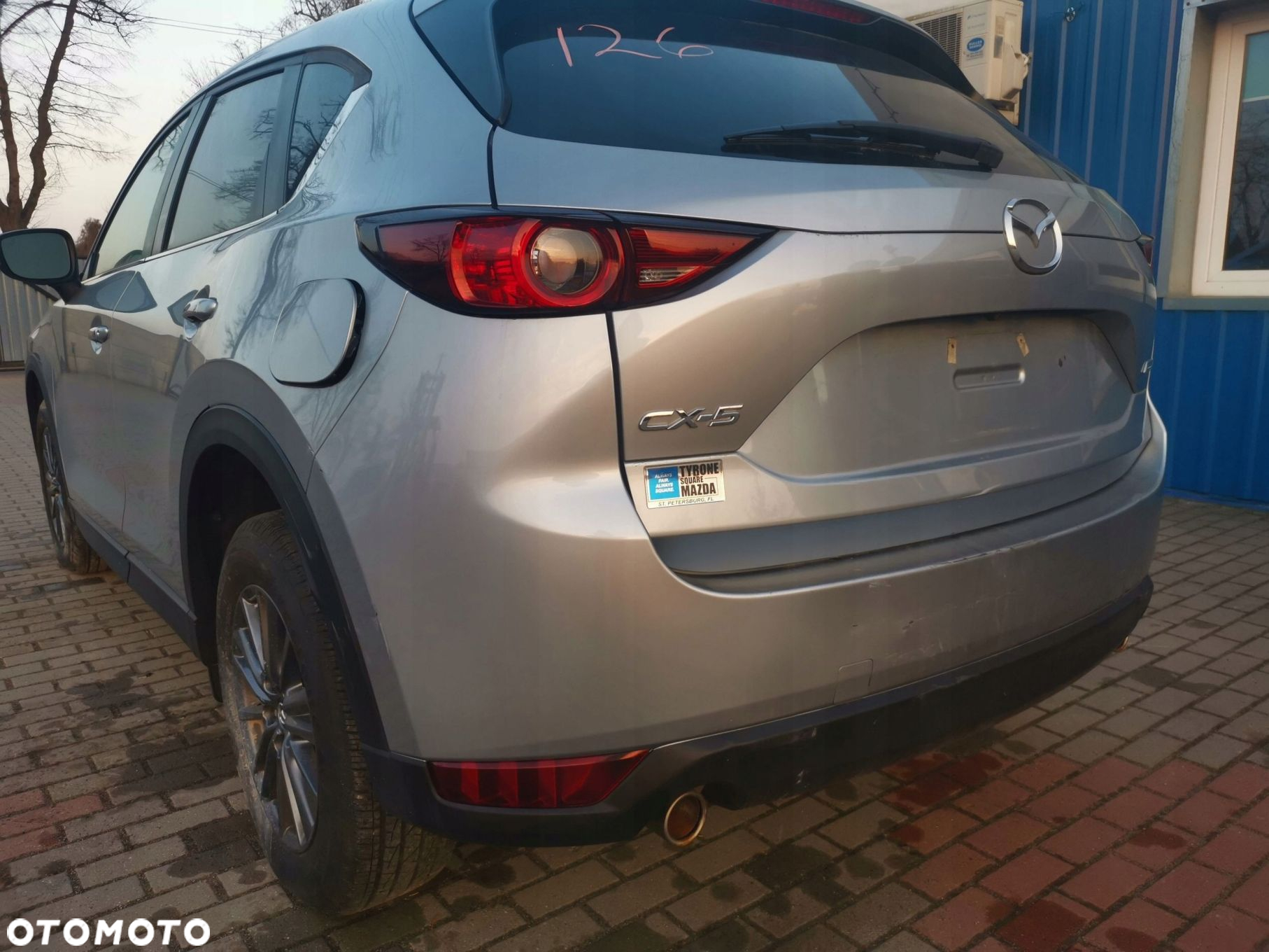 MAZDA CX5 II 2019 USA BLOTNIK LEWY PRZEDNI 45P KOMPLETNY LISTWA - 16