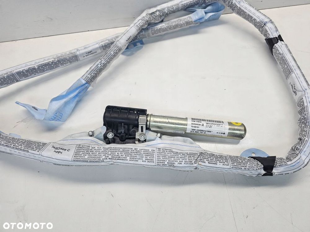 KURTYNA LEWA AUDI A6 C6 SEDAN 4F5880741B - 1
