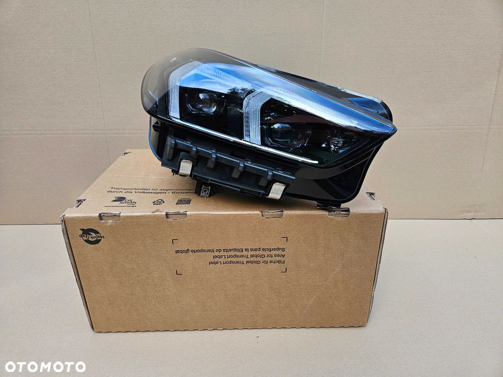 BMW X1 U11 22- lampa prawa przód reflektor FULL LED 5A9A228-02 IDEALNA - 2