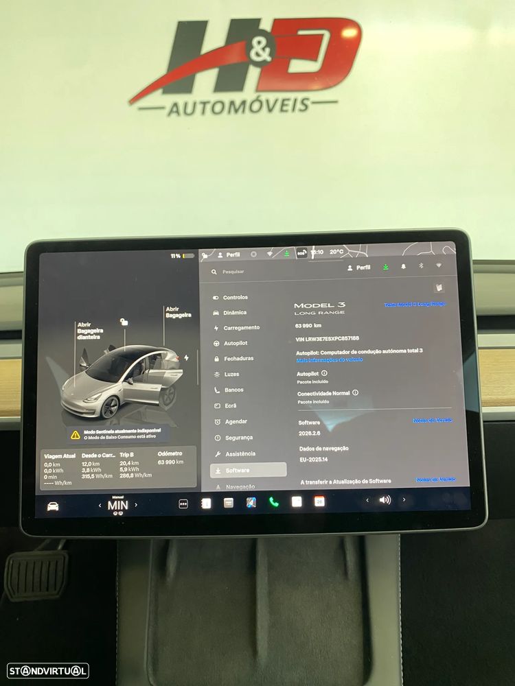 Tesla Model 3 Long Range Tração Traseira - 19