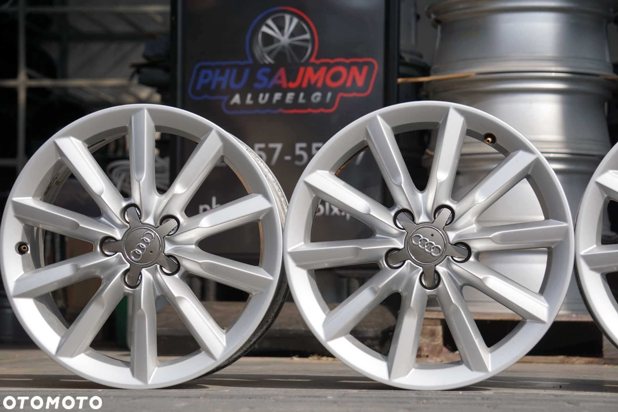 Alufelgi Audi 5x112 7Jx17 et43 cb57,1 w oryginale, duze dekle - 1