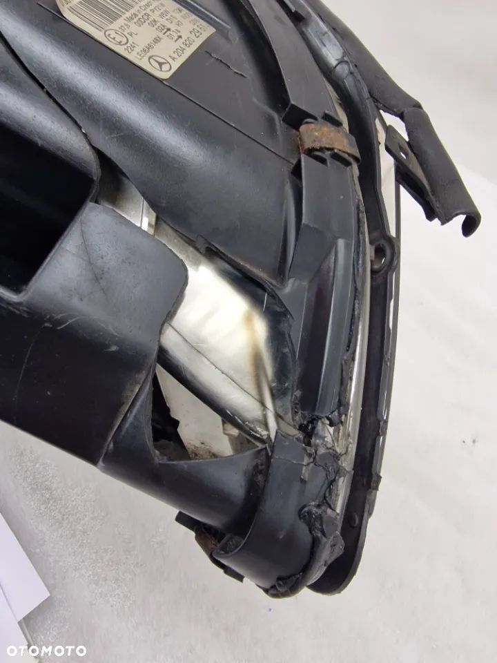 MERCEDES W204 06- XENON LEWY NIE SKRĘTNY LEWA LAMPA PRZEDNIA PRZÓD , NR A2048202961 , NR AUKCJI LL141 - 12