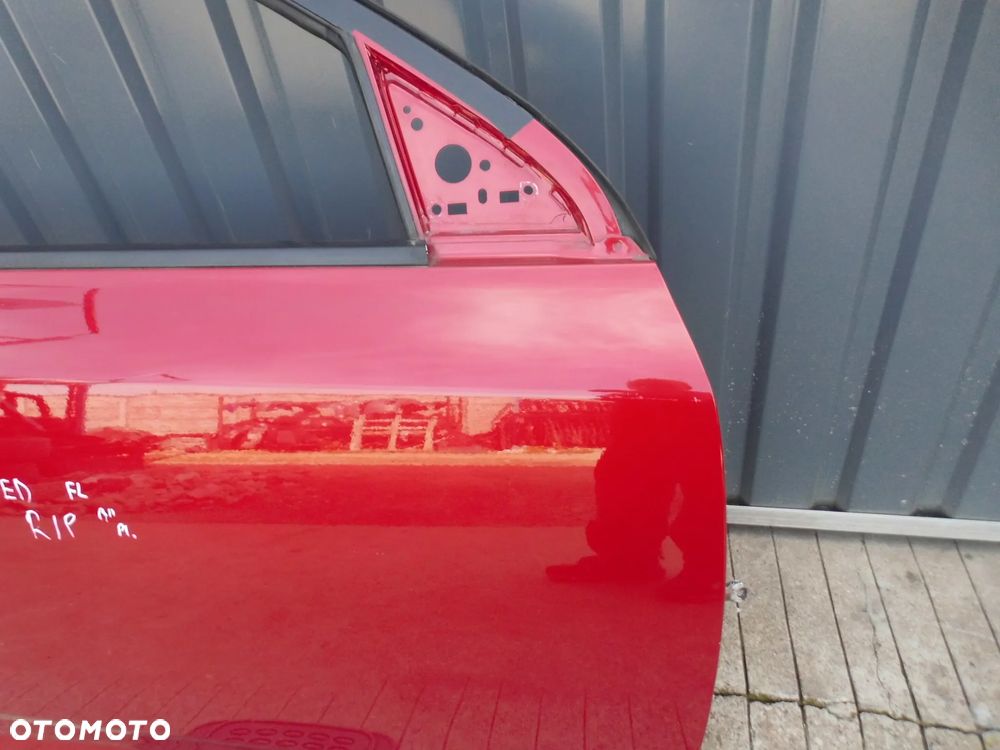 DRZWI KIA CEED LIFT PRAWE PRZEDNIE CZERWONE A0 ORYGINAŁ - 8