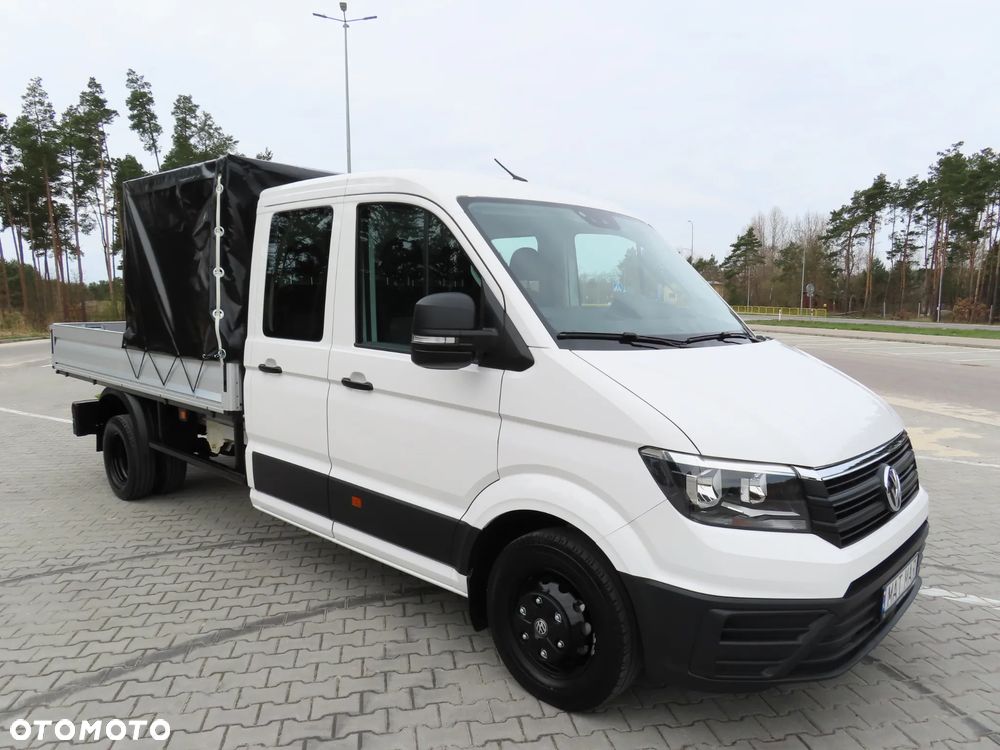 Volkswagen Crafter 50 BiTDI 2.0 177 KM L4 DOKA Brygadowy MIXTO Dubel 7-Mio Os.+838 Kg Ład. Skrzynia Ładunkowa 3514 mm, Rozstaw Osi 4490 mm, DMC 3500 Kg, Kat. Prawa Jazdy B, Tylne Koła Bliźniacze WZMACNIANY, HAK 3500 Kg, Tempomat, Asystent Jazdy Stan Wizualny I Techniczny JAK NOWY Gotowy Dostępny OKAZJA POLECAM - 9