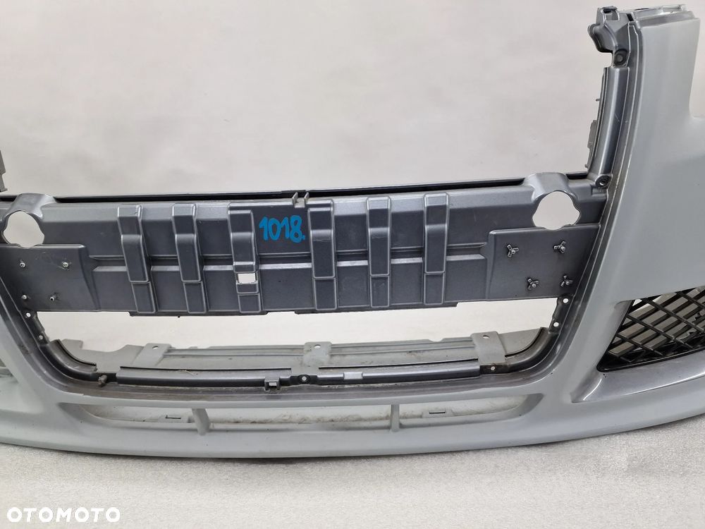 AUDI A4 / S4 / RS4 S-LINE DTM 04- ORYGINALNY ŁADNY ZDERZAK PRZEDNI PRZÓD + ŚLIZGI + KRATKA BOCZNA LEWA , NR 8E0807437ALK , NR AUKCJI NZ1018 - 10