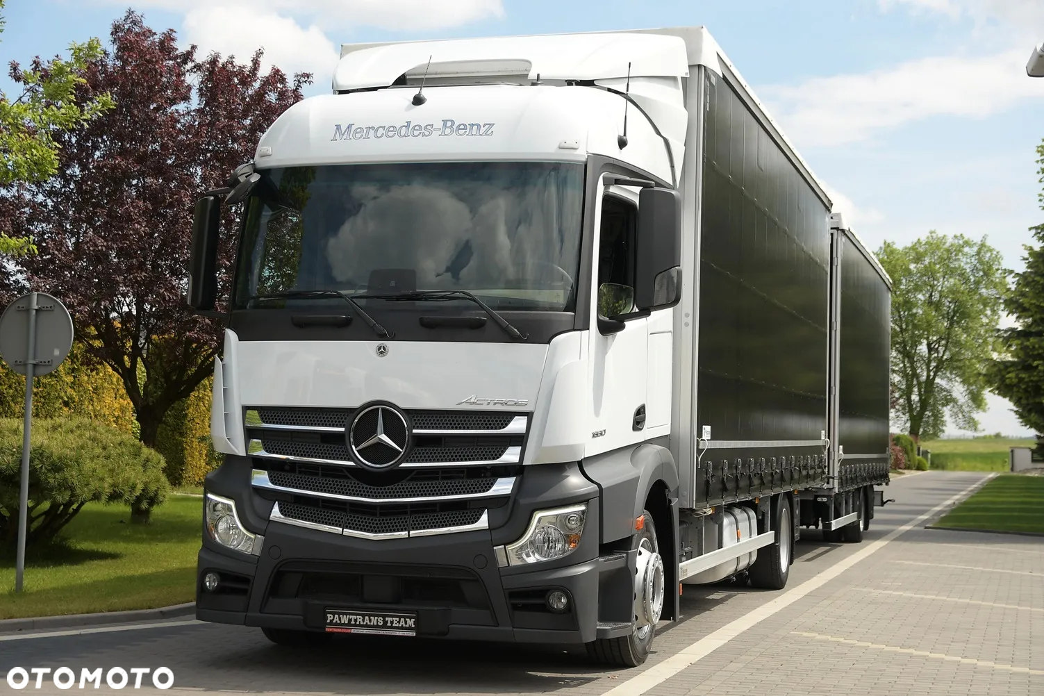 Mercedes-Benz ACTROS 1830///* 2021///* ZESTAW///* TANDEM///* PRZEJAZDOWY///* 7.70+7.70///* WIRTUAL KOKPIT///* LEDY///* STAN BARDZO DOBRY - 10