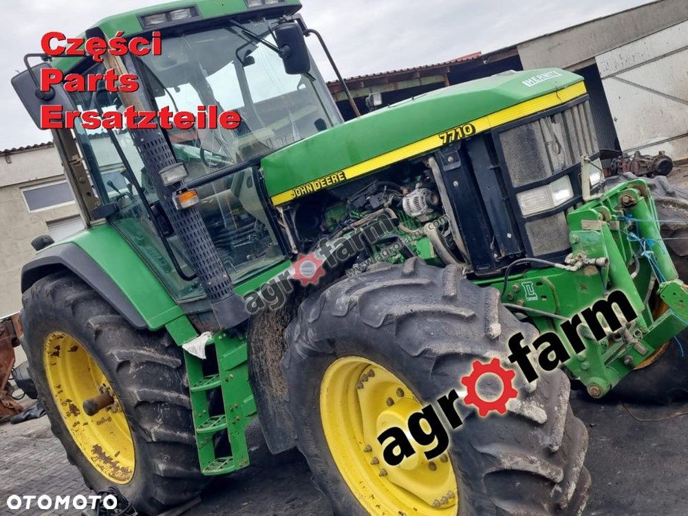 John Deere 7710 części, skrzynia biegów, silnik - 3