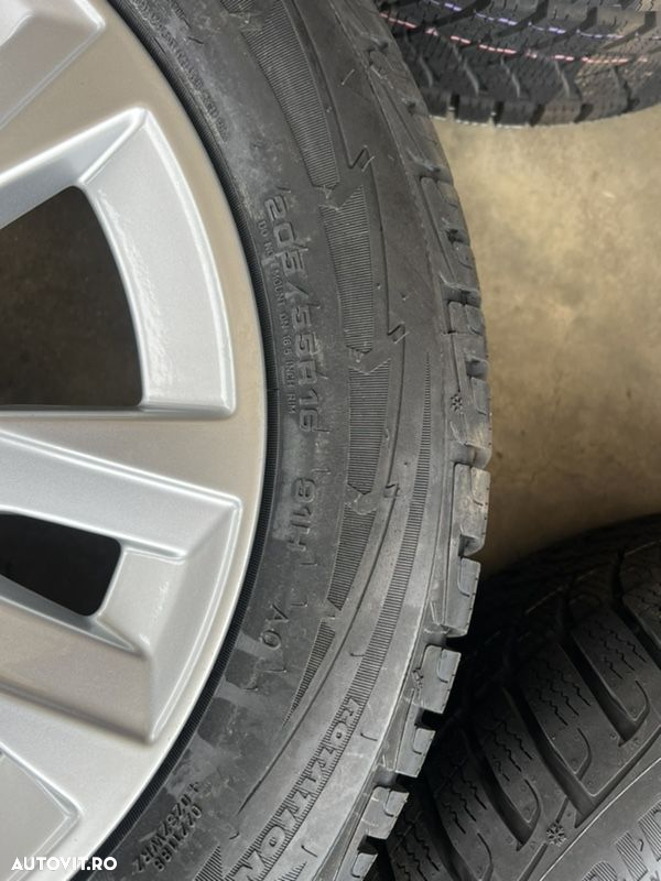 vând jante originale Audi A3 pe 16” noi cu anvelope noi - 6
