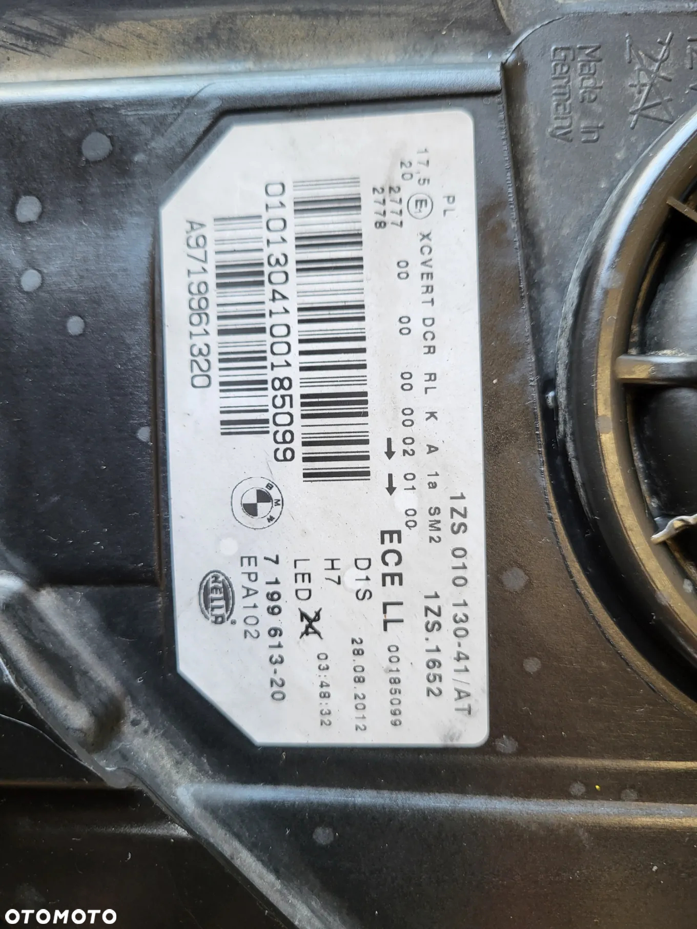 BMW F07 5 GT xenon przód skrętny lewy prawy EU - 5