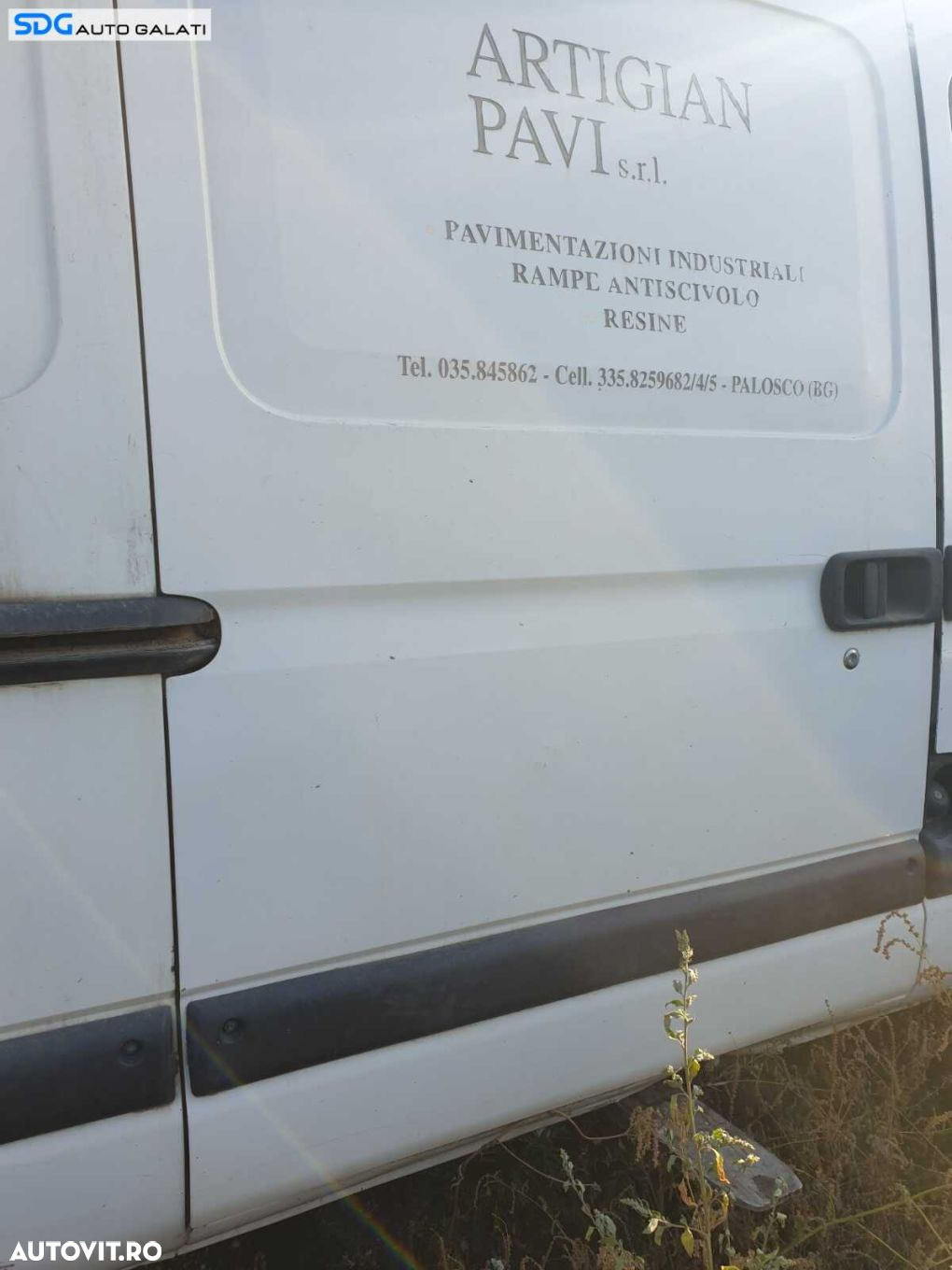 Usa Portiera Dreapta Laterala Culisanta Dezechipata Opel Movano A 2003 - 2010 Cod pdlcsdgbrm1 - 3