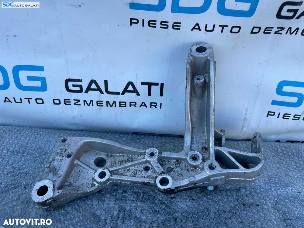 Consola Suport Bascula Brat Trapez Inferior Stanga Fata Skoda Octavia 2 2004 - 2013 Cod 1K0199295E [V0742] - 3