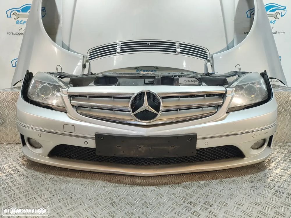 Frente Completa Mercedes Benz - Class CLC | CL | 203 - Parachoques | Parachoque | Grelha | Grelhas | Otica | Oticas | Guarda Lamas | Lama | Capo | Capot | Reforço | Fibra | Radiador | Ventilador | Radiadores | Para-choques | Original | W203 - 3